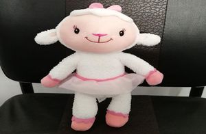 30 cm Doc Lambie Plush Cartoon Toys Lamb Sheep Pchasze Zwierzęta śpiące lalka Miękki zabawka Prezenty Bożego Narodzenia LJ2009148223748