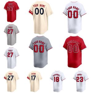 Özel beyzbol formaları Mike Alabalık Shohei Ohtani Anthony Rendon Nolan Schanuel Patrick Sandoval Brandon Drury Ev Uzakta Jersey Erkek Kadın Gençlik S-6XL