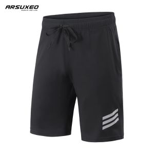 Hosen Arsuxeo Männer laufen Shorts schnell trocknen sommer lässiger locker sportshorts schurke kleider training trainieren jogging kurze hose männlich