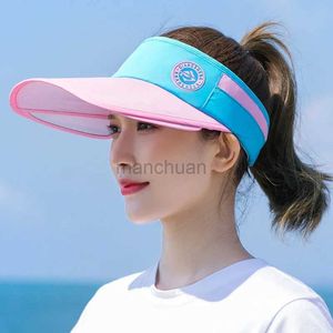 Visors Ball Caps Chapéus de verão para mulheres Novas esportes respiráveis ao ar livre Sun Snapback Hat Hat Hat Beach Rail Caps Baseball Mulheres Visor Hat 24412