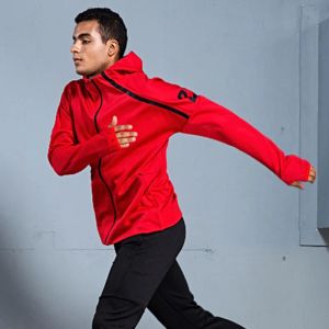 Pants Hooded Men Winter Jacket 2020 New Men Soccer Training Jacket Sports Training Pants Tracksuit Jackets Warm Outwear Running Jacket