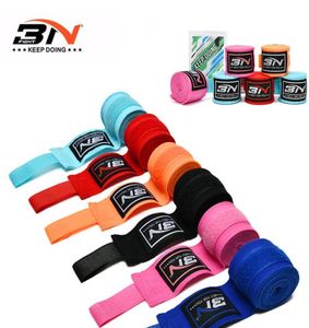 1set2pcs Boxning Hand Wraps Palm Bandages handled som skyddar Fist Punching Protective Gear för kickboxning Muay Thai Sanda Martial AR7414878