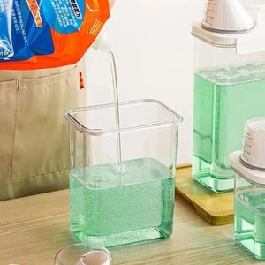 Butelki do przechowywania lekkie multi -proszkowe detergent detergent szerokie zastosowanie i przezroczystą dużą pojemność