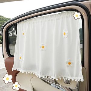 Curtain Sunshade Short Curtains Shading Cars Window Suction Cups In The Car Blackout UV Protection Half-curtain