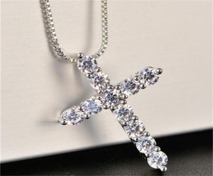Xury Cubic Zircon Pendant Necklace 925 Sterling Silver Christian Jews Jewelry for Women Gift A0365339201