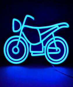 Мотоциклетная барная бар Ktv Club Home Wall Decorment Fashion Mashdemade Neon Light 12 V Super Bright9575005