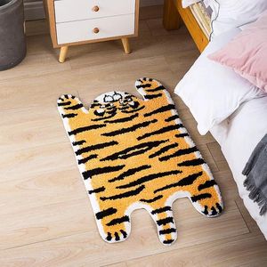 Tagni Carpetti Cartunato Styling Tigre che affolla la casa soggiorno camera da letto Matro per vaso per bagno Assorbente tappeto non slittata