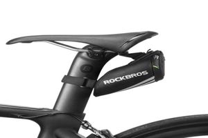 Borsa per biciclette Rockbros Borse da sella riflettenti portatili da sedere Nylon Mtb Bike Bike Accessori per biciclette per biciclette 33013937034275