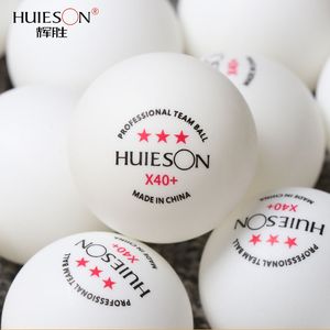 Huieson 3つ星の卓球ボールと縫い目x40+プロのピンポントレーニングボール