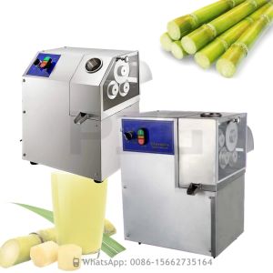 Juicers 3 Rollers 4 Rollers Commercial Beverage Press Machine Juicer Sugarcane Squeezing Machine Electric Sugar Cane Juicer