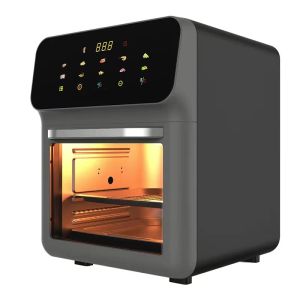 FRYERS 15L Multifunction Appliance Acessórios de cozinha doméstica Max 2400W Controle de toque Touch Forno elétrico Frita de ar de 3 camadas