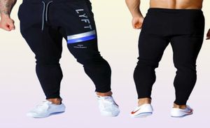 Rozciągające spodnie męskie sprężyste sporty sporne spodnie do joggingu mężczyźni dres do dresowej siłowni fitness kulturystyka