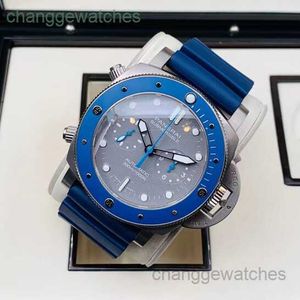 Męski zegarek mechaniczny luksusowe penehei męskie zegarek niewidzialny seria 00982 w pełni automatyczny mechaniczny tytanowy metalowy zegarek Męskie zegarek 47 mm kompletny s