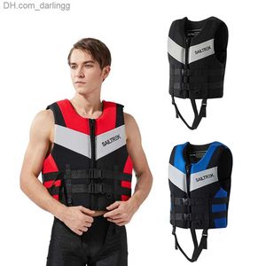 Vida Vida Bóia Neoprene Jackets salva -vidas adultos Snorkeling Surfing Bapets Motorboats Motor Boats Desejando coletes de pesca Ski Skiing Sports RescueQ240412