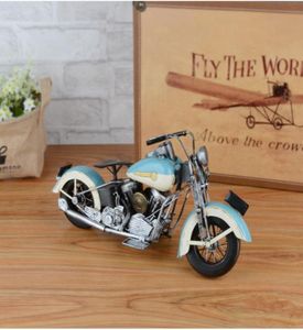 Vintage Style Classic Iron Diecast Motorcykelmodellbilar Big Size Personlig och original Dekoration Gift Collection3292930