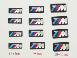 100st TEC Sport Wheel Badge 3D Emblem Sticker Decals LOGO för BMW M Series M1 M3 M5 M6 X1 X3 X5 X6 E34 E36 E6 CAR STYLING STLICKER9941634