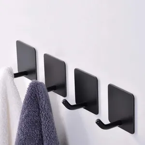 Hooks 4 Pieces Storage Hangers Wall Self Adhesive Keys Holder Hook Organizer