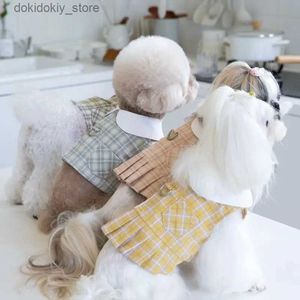 Dog Apparel 2023 Do Harness Vest Skirt Summer Puppy Clothin Chihuahua Yorkshire Terrier Poodle Maltese Bichon Pet Dress Small Do Clothes L49