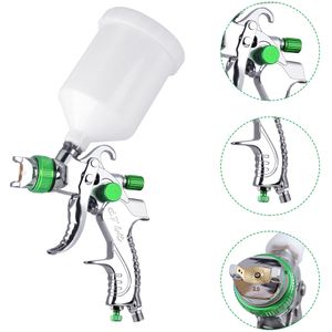 Professional HVLP Gravitational Spray Gun 1.4/1.7/2.0mm Nozzles Gravity Spray Gun DIY Spray Paint Kit Portable Car Paint Sprayer