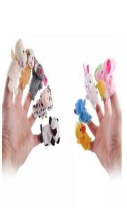 Puppet Finger per animali per bambini Peluga giocattoli da cartone animato Burattini per le storie della buonanotte Kid Christmas Gift2058544