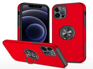 iPhone 14の磁気リングホルダー電話ケースマックスSamsung Galaxy S23 Plus Ultra A54 A23 Google Pixel 7 Moto G 5G Stylus Invis4637240