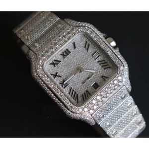 Luxury Looking Fully Watch Iced Out For Men woman Top craftsmanship Unique And Expensive Mosang diamond 1 1 5A Watchs For Hip Hop Industrial luxurious 6931