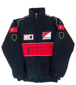 2021 New F1 Racing Suit Jackets Retro StyleCollege Stylegeeropean Windbreaker algodão Bordado completo à prova de vento e bomba quente8472039