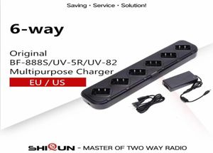 Walkie Talkie Multi Akumulator Sześć Way Rapid For Baofeng Radia UV5R BF888S UV82 Sixway Chargers H777H777 Plus9214681