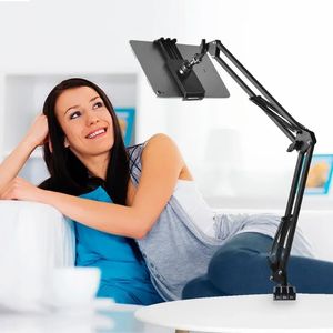 2024 360Degree Long Arm Tablet Holder Stand for 4 to 11inch Tablet Bed Desktop Lazy Holder Bracket Support for iPad Tablet Stands - for iPad