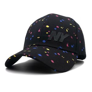 New Casual Baseball Caps Fashion Snapback Hats Men Women Ny Embroidery Hockey Hat for Gorras Print Graffiti Unisex Cap263b