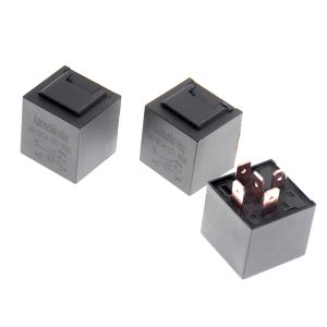 1pcs Car Relay DC 12V 24V 80A 4Pins 5Pins Car Waterproof Car Relay 80 Amp High Power Relay Black Wholesale Dropshipping