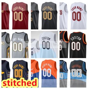 Stitched Basketball Jersey Zydrunas 11 Ilgauskas Danny 35 Ferry LeBron 23 James Shawn 4 Kemp Donovan 45 Mitchell Darius 10 Garland Jarrett 31 Allen Evan 4 Mobley