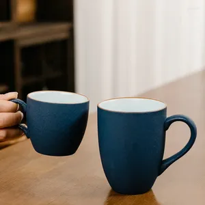 Mugs Coffee Cup Ceramic Mug Wooden Word Business Office Travel Companion Gift