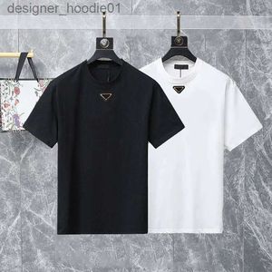 Men's T-Shirts Mens Designer T Shirt quality short-sled fashion men and women short T-shirt couple models cotton Luxury Men Hip Hop clothes shirt tshirt C240412