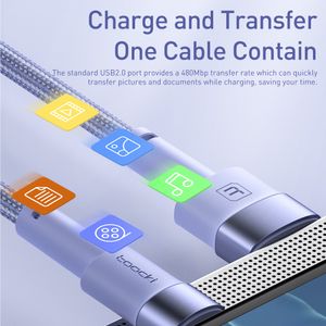 Toocki 2 pakiet 3A USB C Kabel C Kabel C dla Xiaomi 12t Pro Realme Redmi Uwaga 12 Pro POCO F3 X4 GT Szybkie ładowanie danych przewód przewód przewód przewód