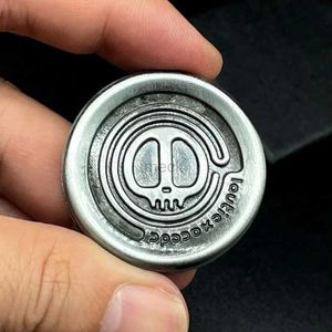 Dekompresyon Oyuncak Şeytan Süt Kapağı Manyetik Haptik Paralar Fidget Oyuncaklar EDC Metal Otizm Duyusal Oyuncaklar DEHD EL SPINNER KAYIT STRES KRADIY TOYS 240413