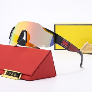 Modedesigner högkvalitativ polariserade solglasögon maskformade glasögon lyxmärke dekorerade tinkle rammens och kvinnors sportglasögon UV400 -skydd