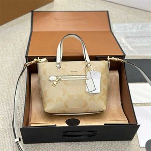 Шикарная роскошная сумка Crossbody Luxury Bag C-Print Unisex Designer Bag Small Totes одно плечо сумку для женской моды классические буквы дизайнеры сумочки кошелек