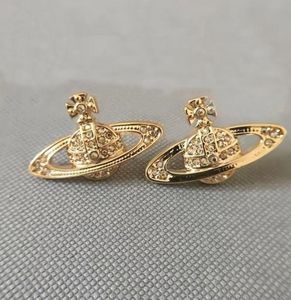 Luxury Fashion Charm Earrings Female Designer Design Ladies Premium Earring 18 k Gilded Diamond Earrings Party Wedding Engagement 2144275
