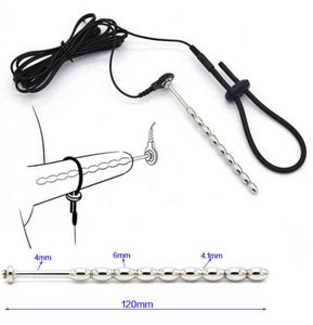 Electric Shock SM Toys Electro Urethral Catheter Stimulate Nipple Clip Pulse Kit Anal Vibrator Vuxen Sex Toys For Women Men8935755