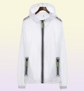 Reflective Transparent Thin Jacket Men Summer Hooded Sunscreen Plus Size Coat Men Streetwear Chaquetas Hombre Windbreaker 5J0012462677135