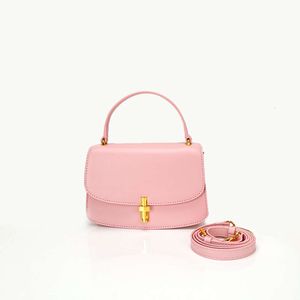 Markowy projektant torebek sprzedaje torebki damskie za 65% zniżką oryginalną skórę dla damskiej nowej modnej i ramionowej torby na crossbody prosta mała mała
