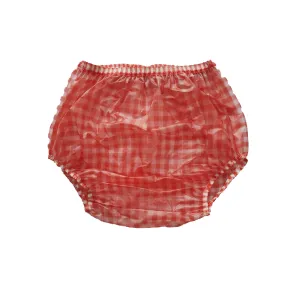 Pants Langkee Haian Adult Incontinence Plastic Diapers Pants ABDL TPU Color Red