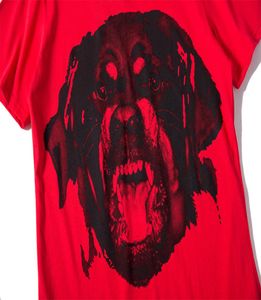 2019 summer Fashion brand high quality Red Men Hound Dog printing T Shirt Short Sleeve Tshirt Mens Clothing Men tops Tee SXL1324367