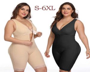 Kobiety odchudzanie Shapewear Plus rozmiar pełnego ciała Trener Trainer Trener Zespół Bezproblem Baja Moldeadora Binder2231056