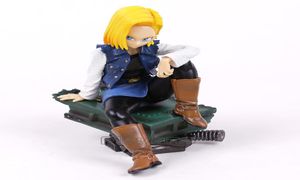 DBZ Android No18 Banpresto Figur Colosseum Scultures Big 3 PVC Figur Collectible Model Toy 12cm X05036298134