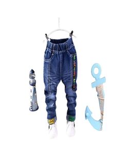 2023 Neue Frühling Herbst Mode Jungen Jeans Baby Casual Color Buckle Hosen Kinder Elastizität Jean Boy Hosen Herbst Kinder Denim 12374192