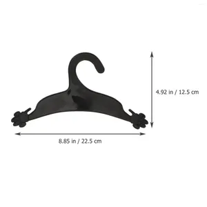 Hundebekleidung Haustier Kleidung Kleiderbügel kleiner Plastikkrallen Form Accessoire Mini Welpe -Formanzug Versorgung Mantel Baby