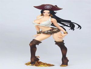 23 cm One Piece Boa Hancock Sexig Anime Action Figur PVC Collection Figurer Toys Collection for Christmas Gift Without Retail Box M2101509