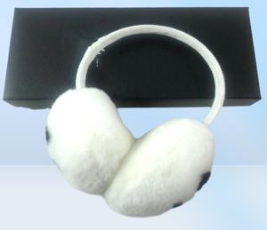 Winter earmuffs Female rabbit velvet earmuffs Classic brand Ear Muffs fashion warm warm plush earmuffs6693370